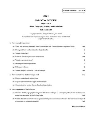 CU-2021 B.Sc. (Honours) Botany Semester-IV Paper-CC-8 QP.pdf
