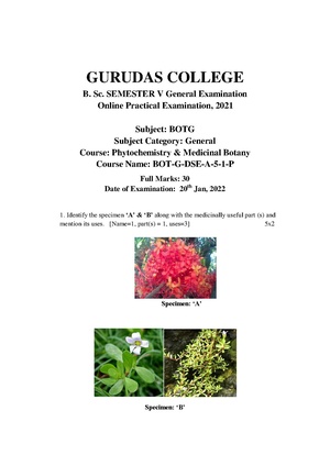 GC-2021 B.Sc. (General) Botany Semester-V Paper-DSE-A-P QP.pdf