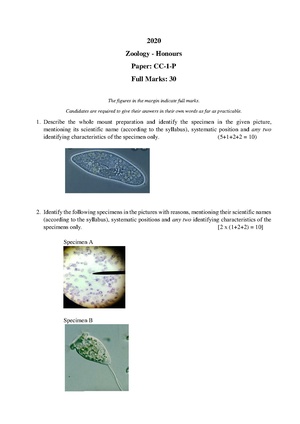 GC-2020 B.Sc. (Honours) Zoology Semester-I Paper-CC-1P Practical QP.pdf