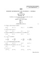 CU-2020 B. Com. (General) Business Mathematics & Statistics Semester-III Paper-GE-3.1CHG QP.pdf
