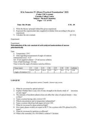 GC-2021 B.Sc. (Honours) Chemistry Semester-IV Paper-CC-9P Practical QP.pdf