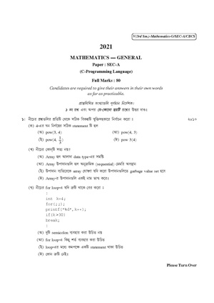CU-2021 B.Sc. (General) Mathematics Semester-3 Paper-SEC-A QP.pdf