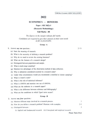 CU-2022 B.A. B.Sc. (Honours) Economics Semester-4 Paper-SEC-B(2)-1 QP.pdf