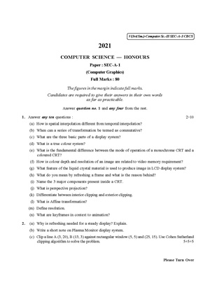CU-2021 B.Sc. (Honours) Computer Science Semester-3 Paper-SEC-A-1 QP.pdf