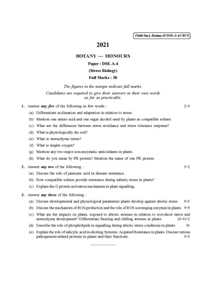CU-2021 B.Sc. (Honours) Botany Semester-VI Paper-DSE-A-4 QP.pdf