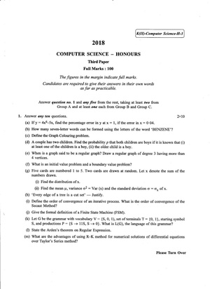 CU-2018 B.Sc. (Honours) Computer Science Paper-III QP.pdf