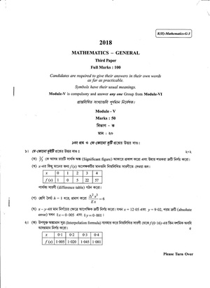 CU-2018 B.Sc. (General) Mathematics Paper-III QP.pdf