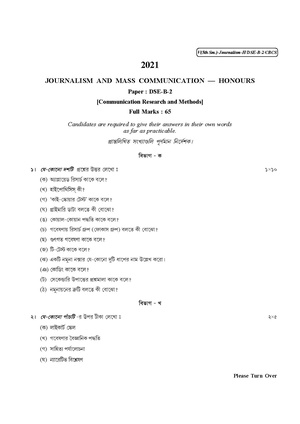 CU-2021 B.A. (Honours) Journalism Semester-5 Paper-DSE-B-2 QP.pdf