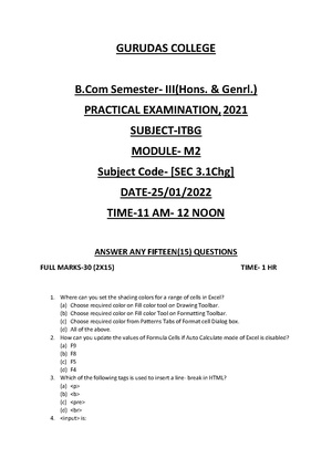 GC-2021 B. Com. (Honours & General) IT & Its Application in Business Semester-3 Paper-SEC-3.1CHGP QP.pdf
