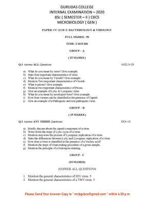 GC-2020 B.Sc. (General) Microbiology Semester-II Paper-CC-2-GE-2 QP.pdf