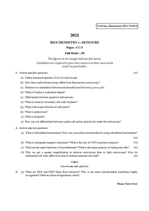 CU-2021 B.Sc. (Honours) Biochemistry Semester-3 Paper-CC-7 QP.pdf