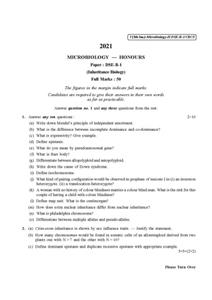 CU-2021 B.Sc. (Honours) Microbiology Semester-5 Paper-DSE-B-1 QP.pdf