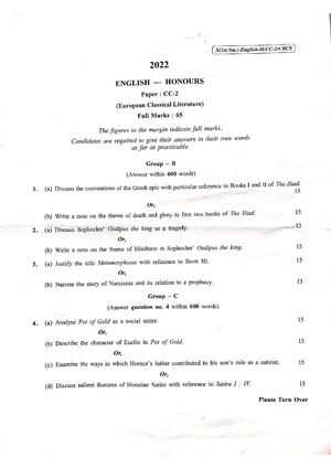 CU-2022 B.A. (Honours) English Semester-1 Paper-CC-2 QP.pdf