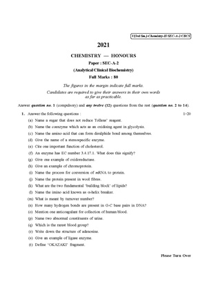 CU-2021 B.Sc. (Honours) Chemistry Semester-3 Paper-SEC-A-2 QP.pdf