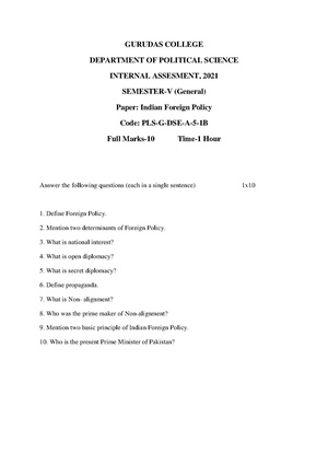 GC-2020 B.A. (General) Political Science Semester-V Paper-DSE-A-1B IA QP.pdf
