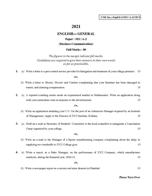 CU-2021 B.A. (General) English Semester-5 Paper-SEC-A-2 QP.pdf