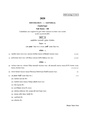 CU-2020 B.A. (General) Sociology Part-III Paper-IV (Set-3) QP.pdf