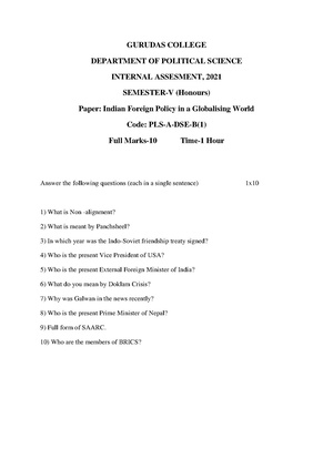 GC-2020 B.A. (Honours) Political Science Semester-V Paper-DSE-B-1 IA QP.pdf