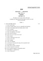 CU-2020 B.Sc. (Honours) Zoology Semester-III Paper-SEC-A-1 QP.pdf