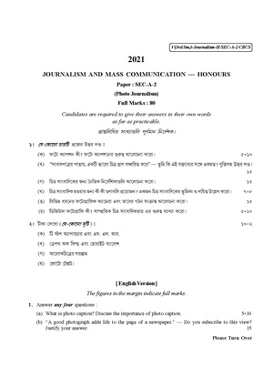 CU-2021 B.A. (Honours) Journalism Semester-3 Paper-SEC-A-2 QP.pdf