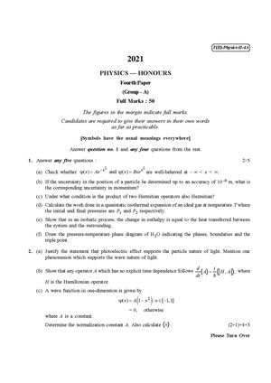 CU-2021 B.Sc. (Honours) Physics Part-II Paper-IV QP.pdf