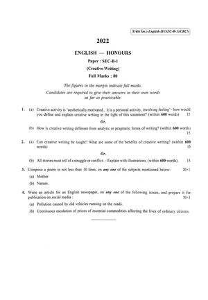 CU-2022 B.A. (Honours) English Semester-4 Paper-SEC-B-1 QP.pdf