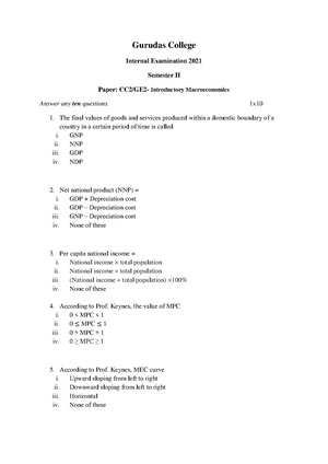 GC-2021 B.Sc. (General) Economics Semester-II Paper-CC2-GE2 IA QP.pdf