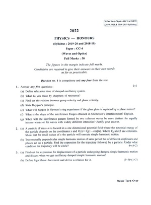 CU-2022 B.Sc. (Honours) Physics Semester-2 Paper-CC-4 QP.pdf