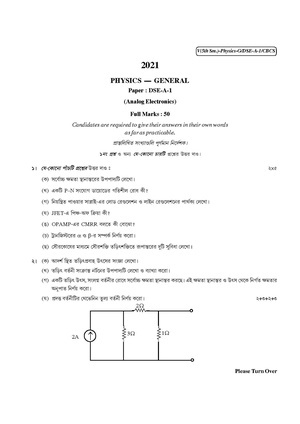 CU-2021 B.Sc. (General) Physics Semester-5 Paper-DSE-A-1 QP.pdf