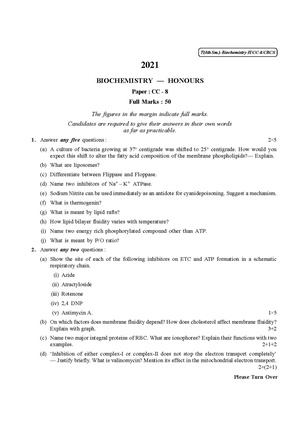 CU-2021 B.Sc. (Honours) Biochemistry Semester-IV Paper-CC-8 QP.pdf
