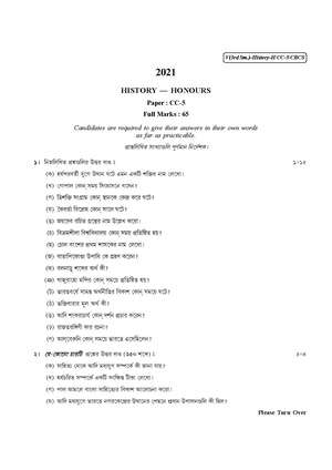 CU-2021 B.A. (Honours) History Semester-3 Paper-CC-5 QP.pdf