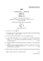 CU-2020 B.Sc. (Honours) Mathematics Part-III Paper-VIII Module-XV QP.pdf