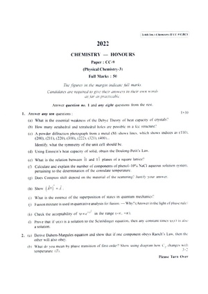 CU-2022 B.Sc. (Honours) Chemistry Semester-4 Paper-CC-9 QP.pdf
