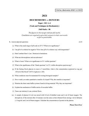 CU-2021 B.Sc. (Honours) Biochemistry Semester-3 Paper-SEC-A-1 QP.pdf