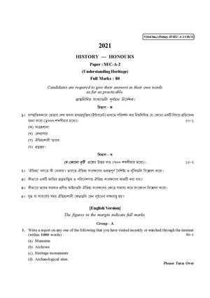 CU-2021 B.A. (Honours) History Semester-3 Paper-SEC-A-2 QP.pdf