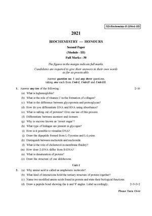 CU-2021 B.Sc. (Honours) Biochemistry Part-I Paper-II QP.pdf