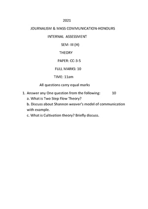 GC-2021 B.A. (Honours) Journalism Semester-III Paper-CC-5 IA QP.pdf