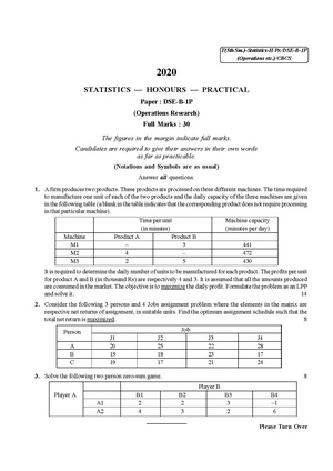 CU-2020 B.Sc. (Honours) Statistics Semester-V Paper-DSE-B-1P Practical QP.pdf