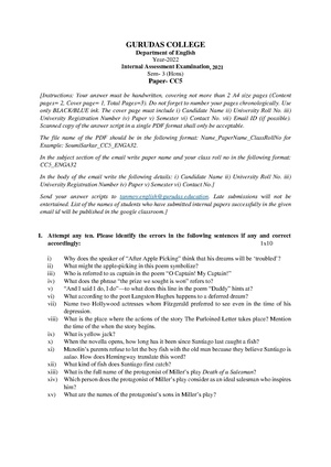 GC-2021 B.A. (Honours) English Semester-III Paper-CC-5 IA QP.pdf