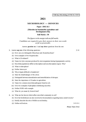 CU-2021 B.Sc. (Honours) Microbiology Semester-5 Paper-DSE-B-2 QP.pdf