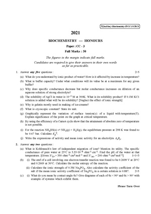 CU-2021 B.Sc. (Honours) Biochemistry Semester-II Paper-CC-3 QP.pdf