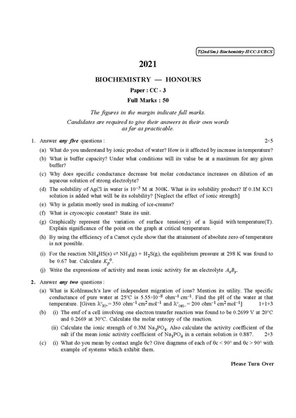 File:CU-2021 B.Sc. (Honours) Biochemistry Semester-II Paper-CC-3 QP.pdf