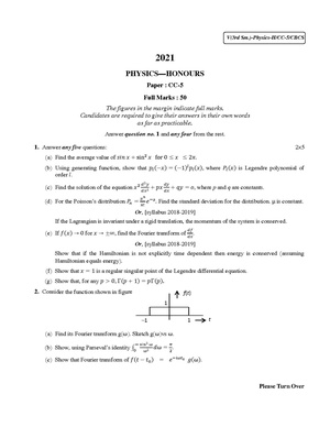 CU-2021 B.Sc. (Honours) Physics Semester-3 Paper-CC-5 QP.pdf