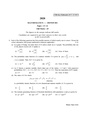 CU-2020 B.A. B.Sc. (Honours) Mathematics Semester-V Paper-CC-11 QP.pdf