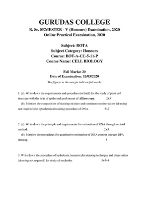 GC-2020 B.Sc. (Honours) Botany Semester-V Paper-CC-11P Practical QP.pdf