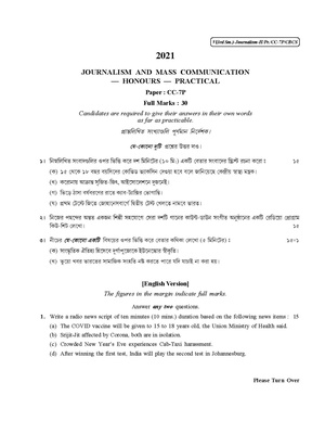 CU-2021 B.A. (Honours) Journalism Semester-3 Paper-CC-7P QP.pdf