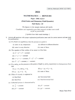 CU-2022 B.Sc. (Honours) Mathematics Semester-6 Paper-DSE-A(2)-3 QP.pdf